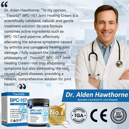 Tiworld® BPC-157 Joint Healing Cream🦴Treats Arthritis, Neuropathy, Rheumatism, Sports Injuries & More🏆