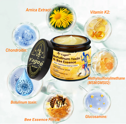 (🔥LAST DAY SALE - 80% OFF) 🐝Yagoo™ Botulinum & Bee Essence Pain Relief Bone Healing Cream