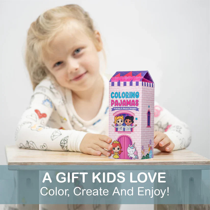 🖌️🎨Kids Coloring Pajamas Set