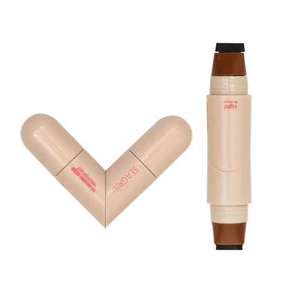 ✨SEAGRIL™ Rotating waterproof winged eyeliner stamp pen-Quick dry smudge proof liquid liner long lasting lazy makeup-tool