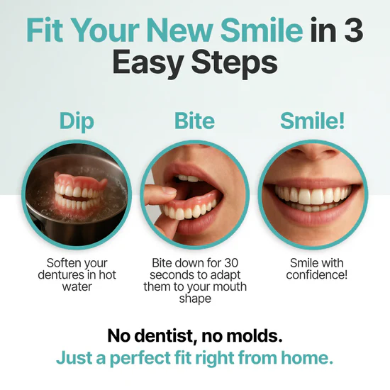 “Tiworld™ Custom-Fit Dentures in 5 Minutes – 70% OFF Today!”