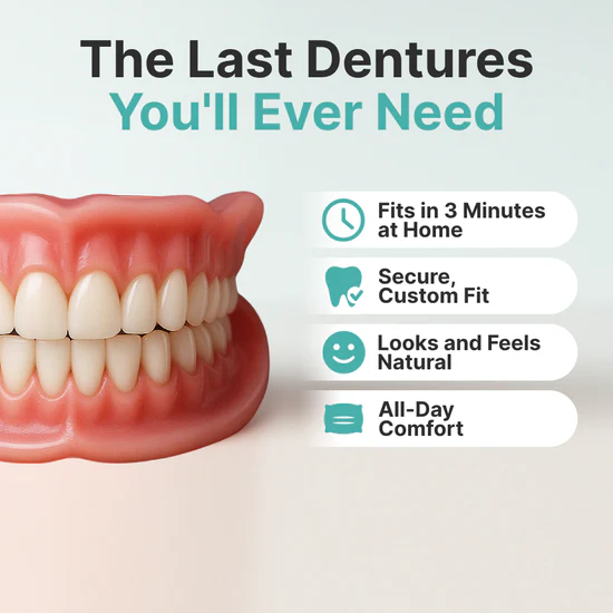 "Last Chance: 70% OFF Tiworld™ Custom-Fit Full Dentures – Boost Your Confidence Today!"
