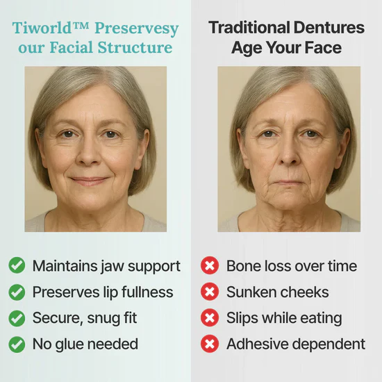 “Tiworld™ Custom-Fit Dentures in 5 Minutes – 70% OFF Today!”