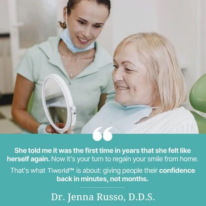 “Tiworld™ Custom-Fit Dentures in 5 Minutes – 70% OFF Today!”